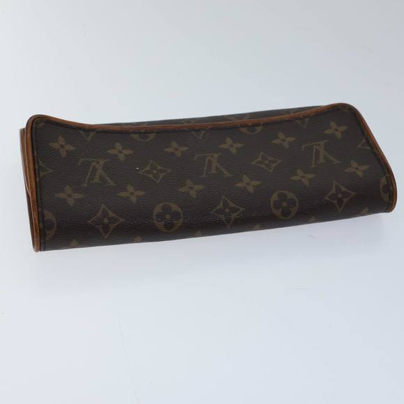 LOUIS VUITTON Monogram Pochette Twin GM Shoulder Bag M51852 LV Auth 70699 - Picture 5 of 16